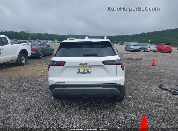 3GNAXHEG3SL311746 2025 CHEVROLET EQUINOX White 