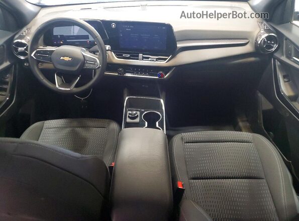 3GNAXHEG3TL286347 2026 CHEVROLET EQUINOX Silver Вид панелі приладів