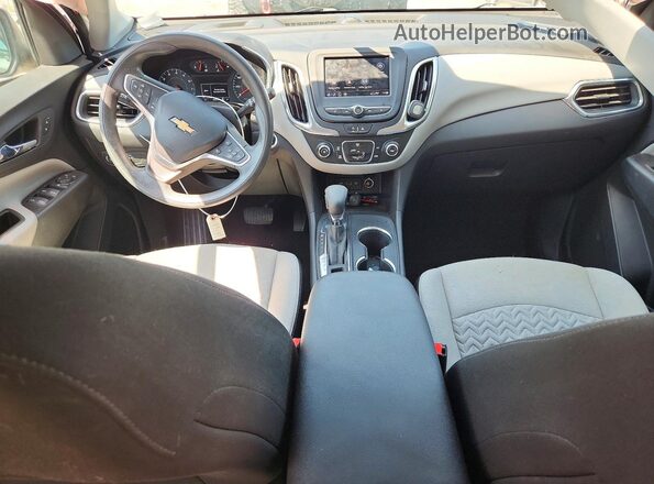 3GNAXHEG5PL223045 2023 CHEVROLET EQUINOX White Vista del salpicadero