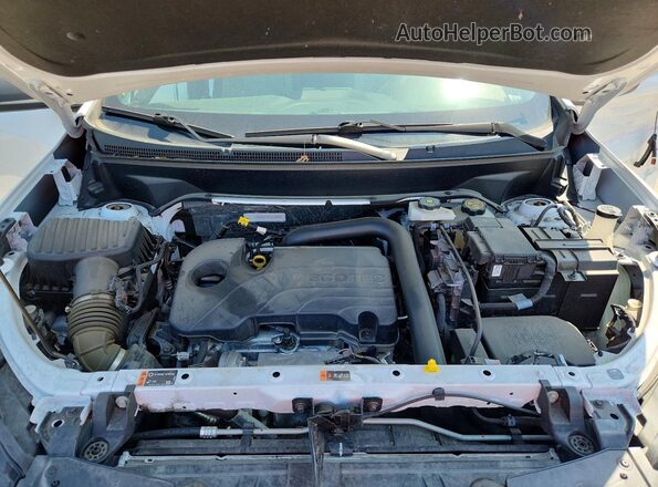 3GNAXHEG5PL223045 2023 CHEVROLET EQUINOX White Vista del compartimento del motor