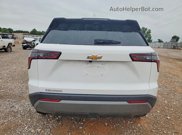 3GNAXHEG5SL111614 2025 CHEVROLET EQUINOX White Widok z tyłu
