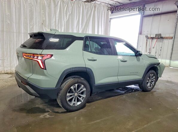 3GNAXHEG5SL142605 2025 CHEVROLET EQUINOX Green Rear right