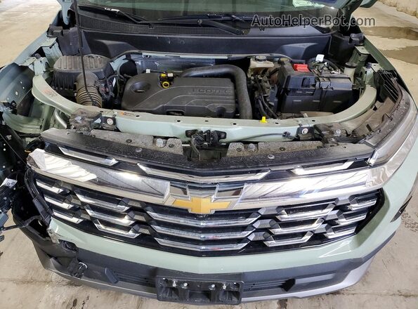 3GNAXHEG5SL142605 2025 CHEVROLET EQUINOX Green Engine compartment view