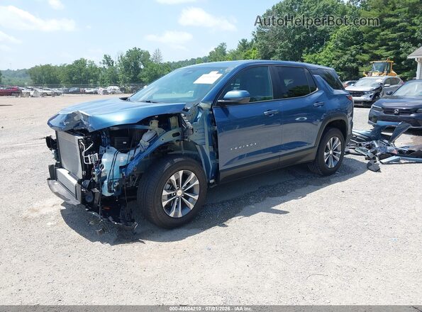 3GNAXHEG5TL349027 2026 CHEVROLET EQUINOX Blue Առջևի ձախ երեք քառորդ տեսարան