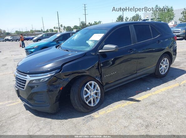 3GNAXHEG6PL174034 2023 CHEVROLET EQUINOX Black Przód lewy