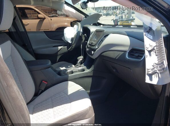 3GNAXHEG6PL174034 2023 CHEVROLET EQUINOX Black Widok wnętrza z przodu
