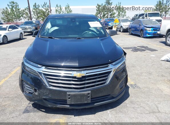 3GNAXHEG6PL174034 2023 CHEVROLET EQUINOX Black Widok zestawu wskaźników