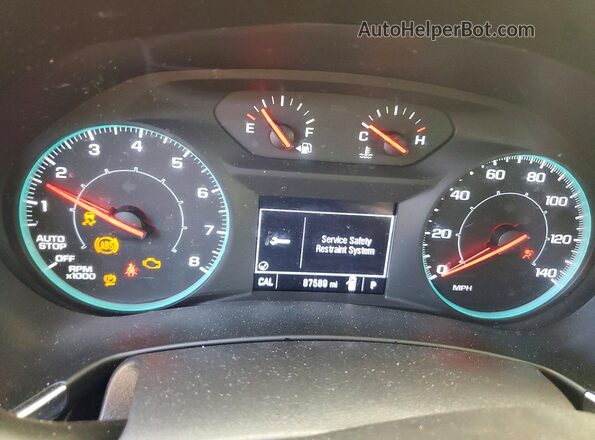 3GNAXHEG6RL166003 2024 CHEVROLET EQUINOX Black ხელსაწყოთა პანელის ხედი