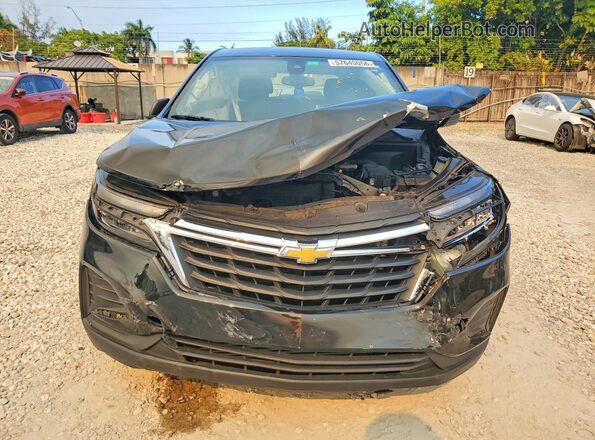 3GNAXHEG6RL166003 2024 CHEVROLET EQUINOX Black წინა ხედი