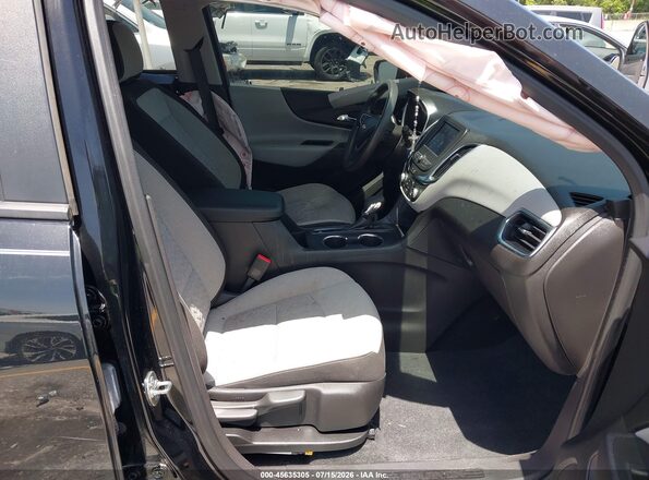 3GNAXHEG6RL319740 2024 CHEVROLET EQUINOX Black წინა სალონის ხედი