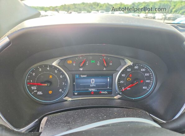 3GNAXHEG6RL333668 2024 CHEVROLET EQUINOX Черный Вид щитка приборов