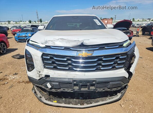 3GNAXHEG6SL270920 2025 CHEVROLET EQUINOX White Вид спереду
