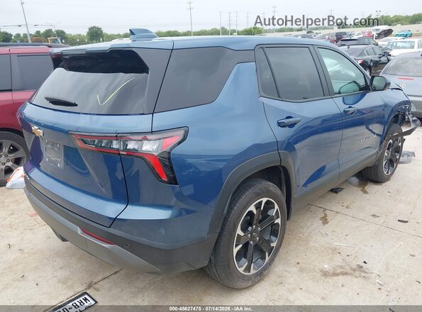 3GNAXHEG6TL104706 2026 CHEVROLET EQUINOX Blue Задня права чверть