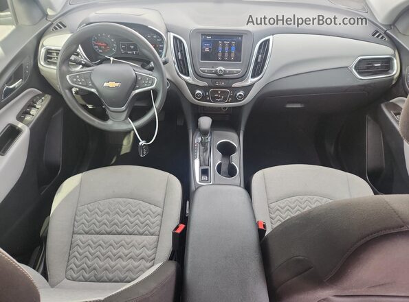 3GNAXHEG7PL198455 2023 CHEVROLET EQUINOX Белый Вид панели приборов