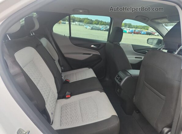 3GNAXHEG7PL198455 2023 CHEVROLET EQUINOX Белый Вид задней части салона
