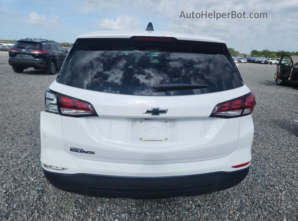 3GNAXHEG7PL198455 2023 CHEVROLET EQUINOX Белый Вид сзади