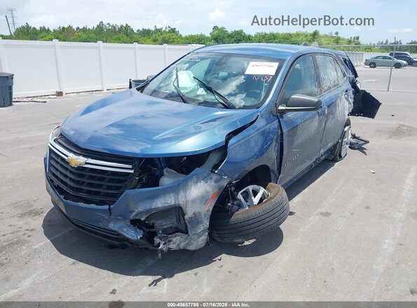 3GNAXHEG7RL298168 2024 CHEVROLET EQUINOX Light Blue Դիմացի տեսք