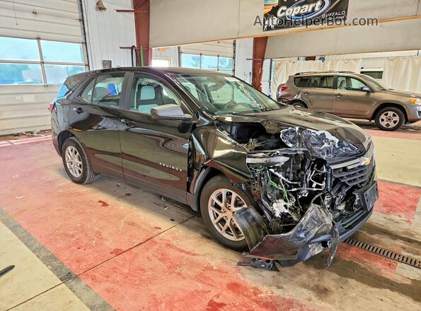 3GNAXHEG7RL325059 2024 CHEVROLET EQUINOX Black Front right