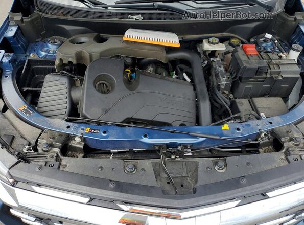 3GNAXHEG7SL109492 2025 CHEVROLET EQUINOX Blue Widok wnętrza z tyłu