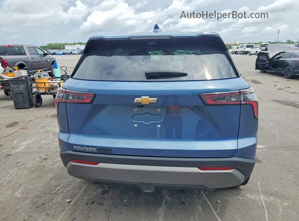 3GNAXHEG7SL109492 2025 CHEVROLET EQUINOX Blue Widok z tyłu