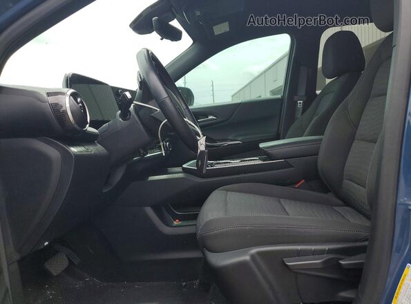 3GNAXHEG7SL109492 2025 CHEVROLET EQUINOX Blue Widok wnętrza z przodu