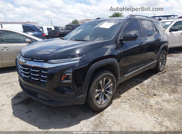 3GNAXHEG7SL118029 2025 CHEVROLET EQUINOX Черный Передняя левая четверть