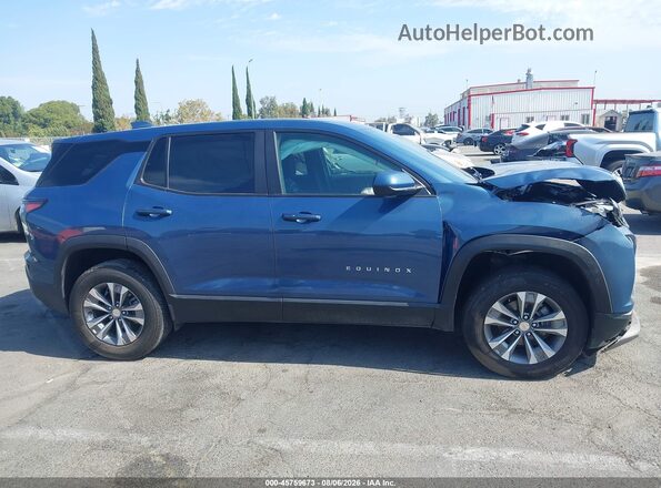 3GNAXHEG7SL218244 2025 CHEVROLET EQUINOX Blue Սալոնի 360 աստիճան տեսք
