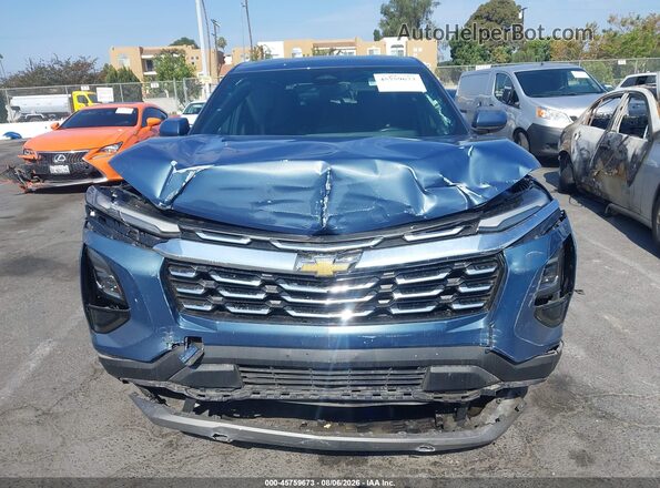 3GNAXHEG7SL218244 2025 CHEVROLET EQUINOX Blue Սալոնի հետևի տեսք