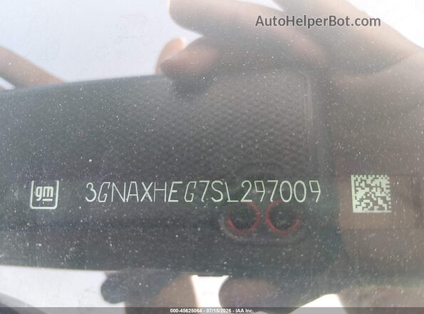 3GNAXHEG7SL297009 2025 CHEVROLET EQUINOX Black Вид підкапотного простору