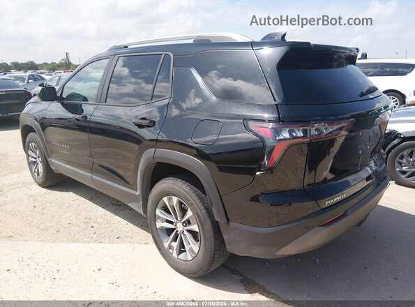 3GNAXHEG7SL297009 2025 CHEVROLET EQUINOX Black Задня ліва чверть