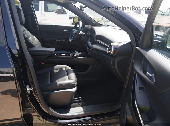 3GNAXHEG7SL297009 2025 CHEVROLET EQUINOX Black Вид салону спереду