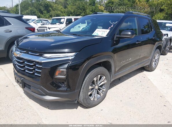 3GNAXHEG7SL297009 2025 CHEVROLET EQUINOX Black Передня ліва чверть