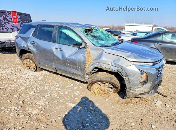 3GNAXHEG7SL326766 2025 CHEVROLET EQUINOX Silver Przód prawy