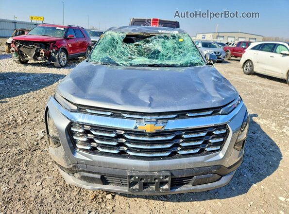 3GNAXHEG7SL326766 2025 CHEVROLET EQUINOX Silver Widok z przodu