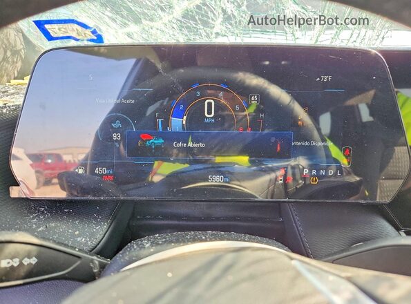 3GNAXHEG7SL326766 2025 CHEVROLET EQUINOX Silver Widok zestawu wskaźników