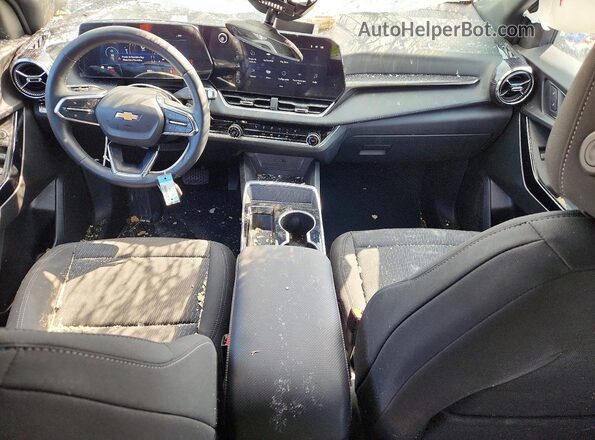 3GNAXHEG7SL326766 2025 CHEVROLET EQUINOX Silver Widok deski rozdzielczej