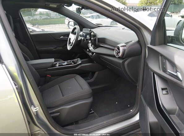 3GNAXHEG7TL195906 2026 CHEVROLET EQUINOX Серый Вид салона спереди