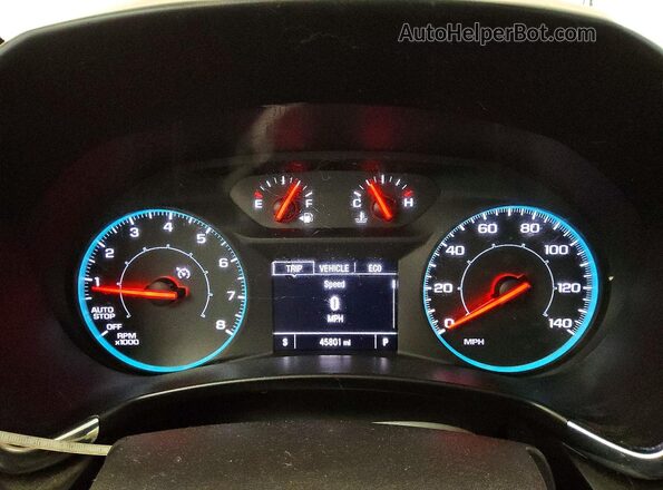 3GNAXHEG8PL201511 2023 CHEVROLET EQUINOX Black Vista del cuadro de instrumentos