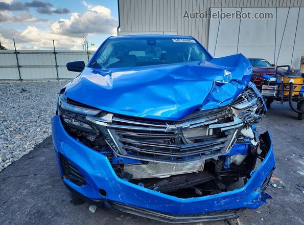 3GNAXHEG8RL121502 2024 CHEVROLET EQUINOX Blue Вид спереду