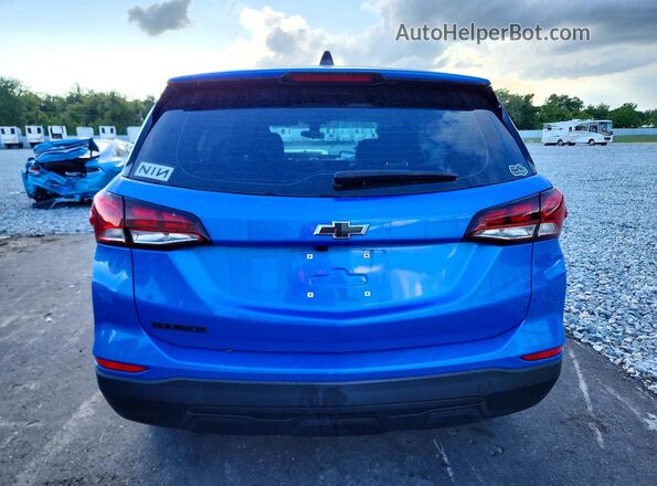3GNAXHEG8RL121502 2024 CHEVROLET EQUINOX Blue Вид ззаду