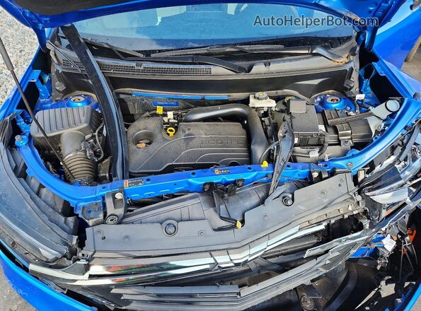 3GNAXHEG8RL121502 2024 CHEVROLET EQUINOX Blue Вид підкапотного простору