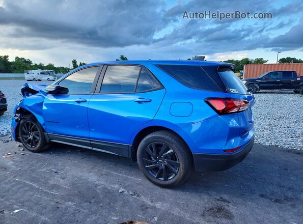 3GNAXHEG8RL121502 2024 CHEVROLET EQUINOX Blue Задня ліва чверть