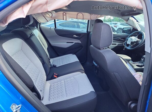 3GNAXHEG8RL121502 2024 CHEVROLET EQUINOX Blue Вид задньої частини салону