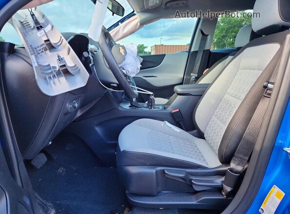3GNAXHEG8RL121502 2024 CHEVROLET EQUINOX Blue Вид салону спереду