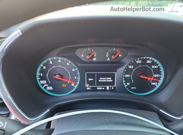 3GNAXHEG8RL121502 2024 CHEVROLET EQUINOX Blue Вид щитка приладів