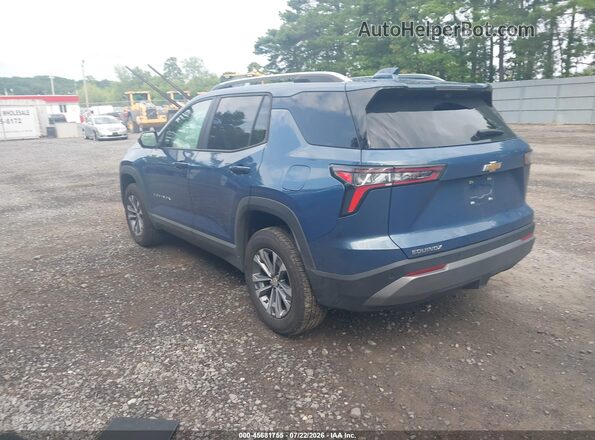 3GNAXHEG8SL104432 2025 CHEVROLET EQUINOX Blue Trasero izquierdo