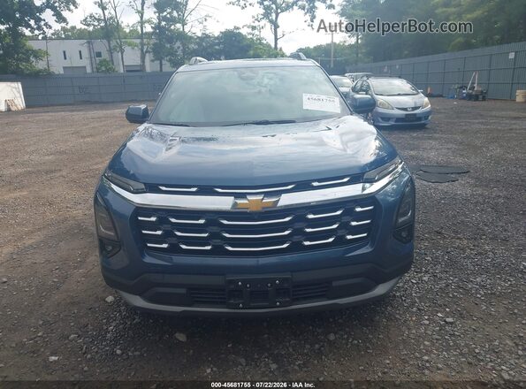 3GNAXHEG8SL104432 2025 CHEVROLET EQUINOX Blue Vista del cuadro de instrumentos