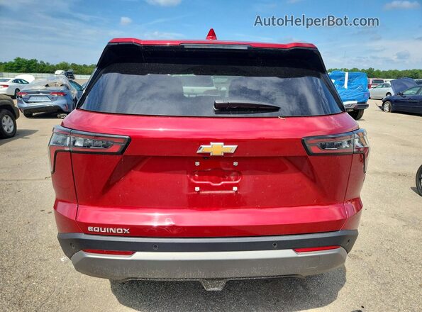 3GNAXHEG8SL181074 2025 CHEVROLET EQUINOX Red Widok z tyłu