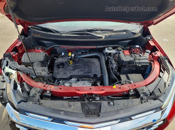 3GNAXHEG8SL181074 2025 CHEVROLET EQUINOX Red Widok komory silnika