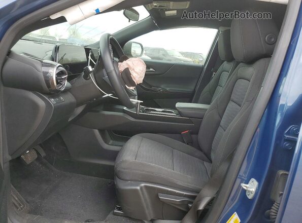3GNAXHEG8SL241757 2025 CHEVROLET EQUINOX Blue Widok wnętrza z przodu